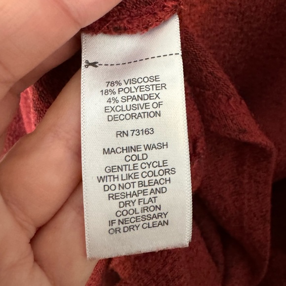 Cupio slouchy sweater size large - Picture 4 of 5